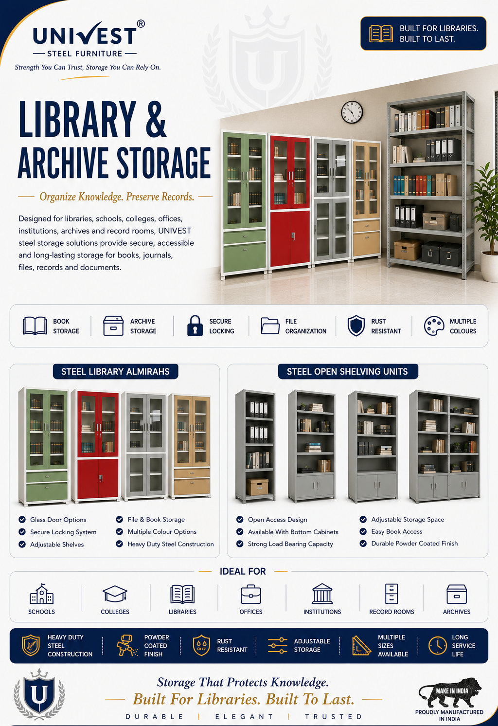 Library storage
